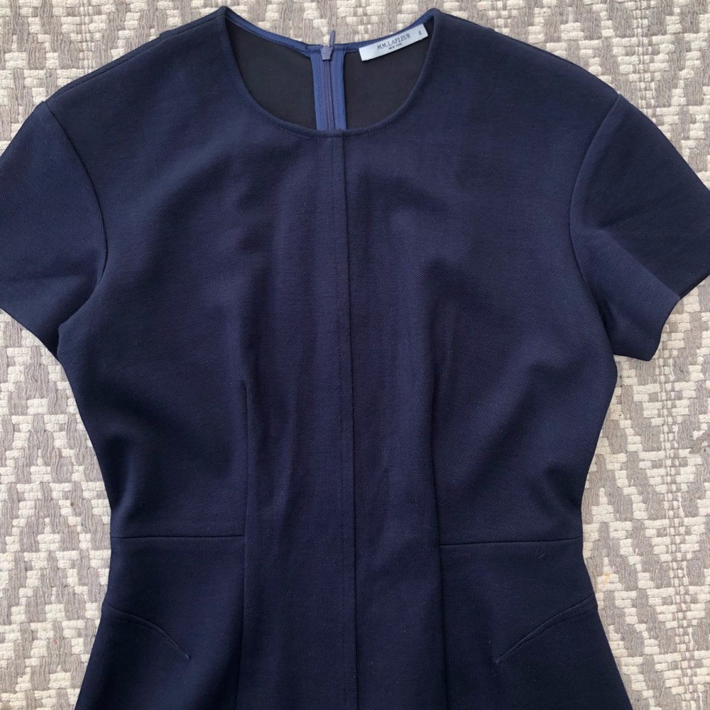 MM. Lafleur the Coretta textured ponte dress size 6 - Picture 2 of 14